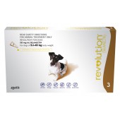 Revolution For Dogs Weighing 2.6kg - 5kg 3ct 